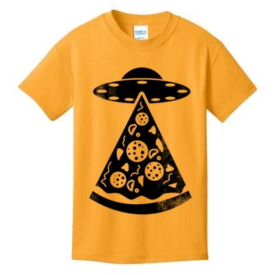UFO Alien Pizza Kids T-Shirt
