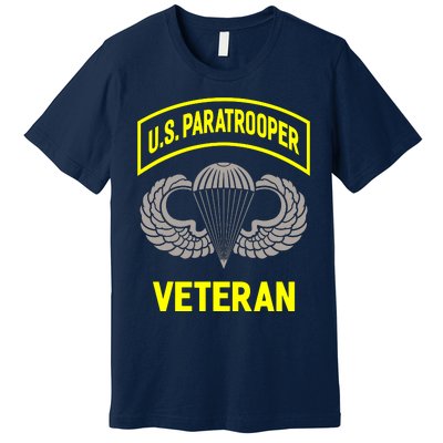 U.S Airborne Paratroopers Veteran Vintage Premium T-Shirt