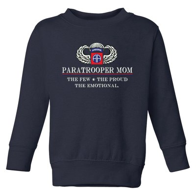 Us Airborne Paratrooper Mom Veteran Veterans Day Tank Top Toddler Sweatshirt