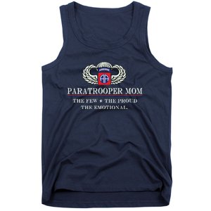 Us Airborne Paratrooper Mom Veteran Veterans Day Tank Top Tank Top