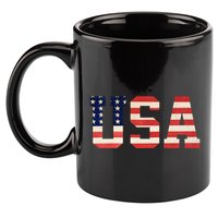 Usa American Pride Festive 11oz C Handle Ceramic Mug