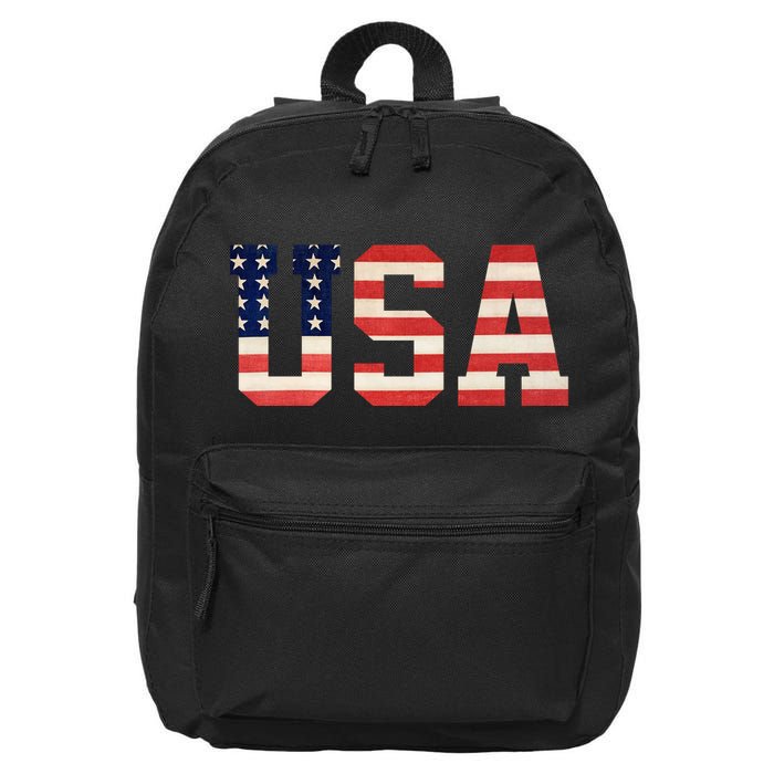 Usa American Pride Festive 16 in Basic Backpack