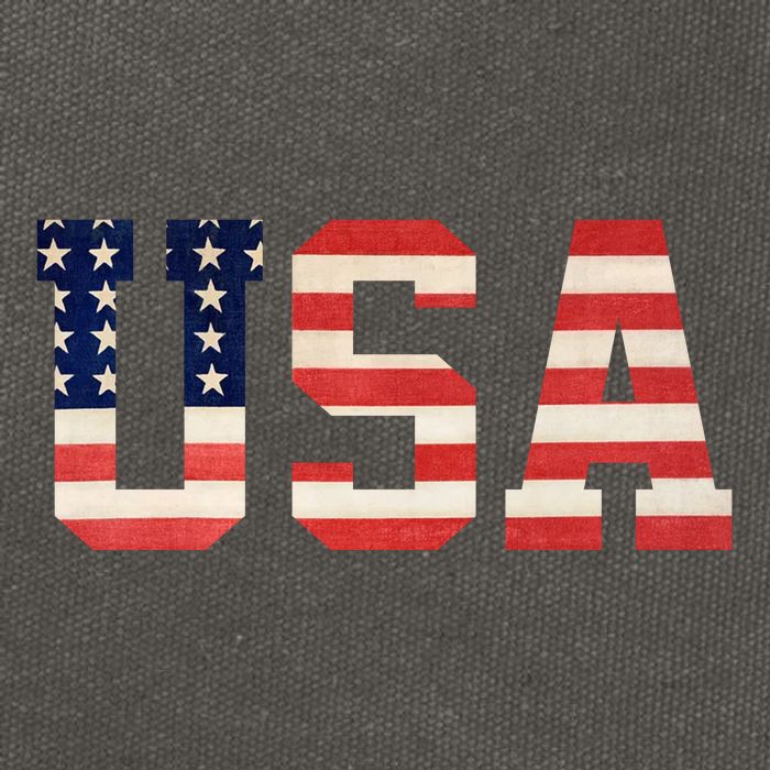 Usa American Pride Festive Cotton Canvas Backpack