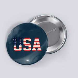 Usa American Pride Festive Button