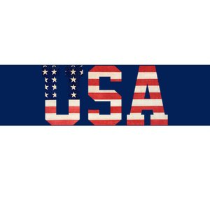 Usa American Pride Festive Bumper Sticker