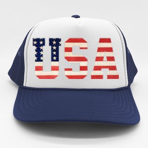 Usa American Pride Festive Trucker Hat