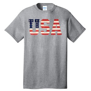 Usa American Pride Festive Tall T-Shirt