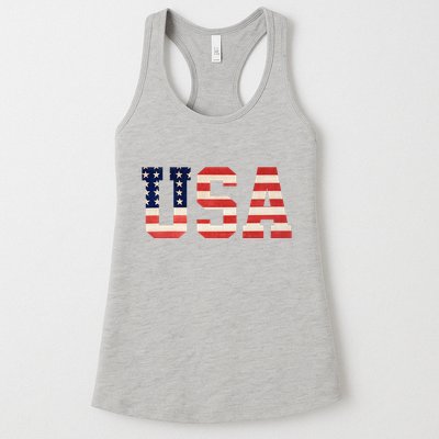 Usa American Pride Festive Womens Tank Top
