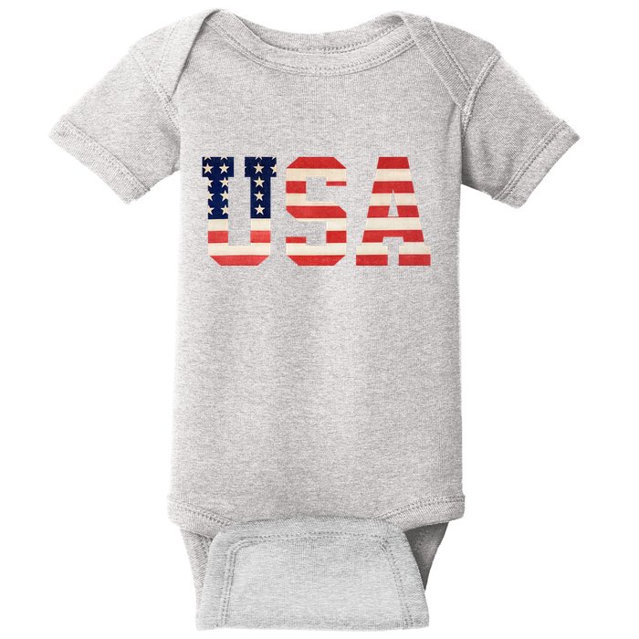 Usa American Pride Festive Baby Bodysuit