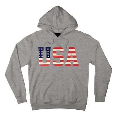 Usa American Pride Festive Tall Hoodie