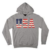 Usa American Pride Festive Tall Hoodie