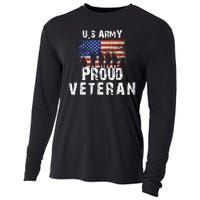 Us Army Proud Veteran Cooling Performance Long Sleeve Crew