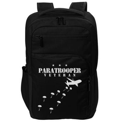 U.S Airborne Paratroopers Veteran Vintage Impact Tech Backpack