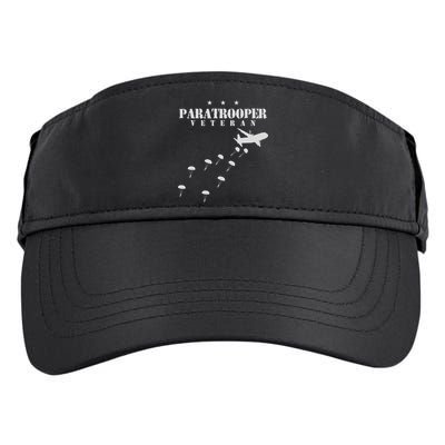 U.S Airborne Paratroopers Veteran Vintage Adult Drive Performance Visor