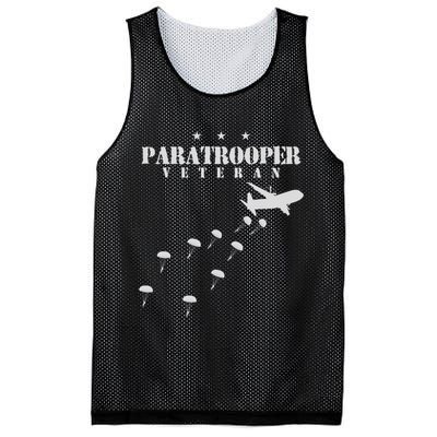 U.S Airborne Paratroopers Veteran Vintage Mesh Reversible Basketball Jersey Tank