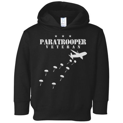 U.S Airborne Paratroopers Veteran Vintage Toddler Hoodie