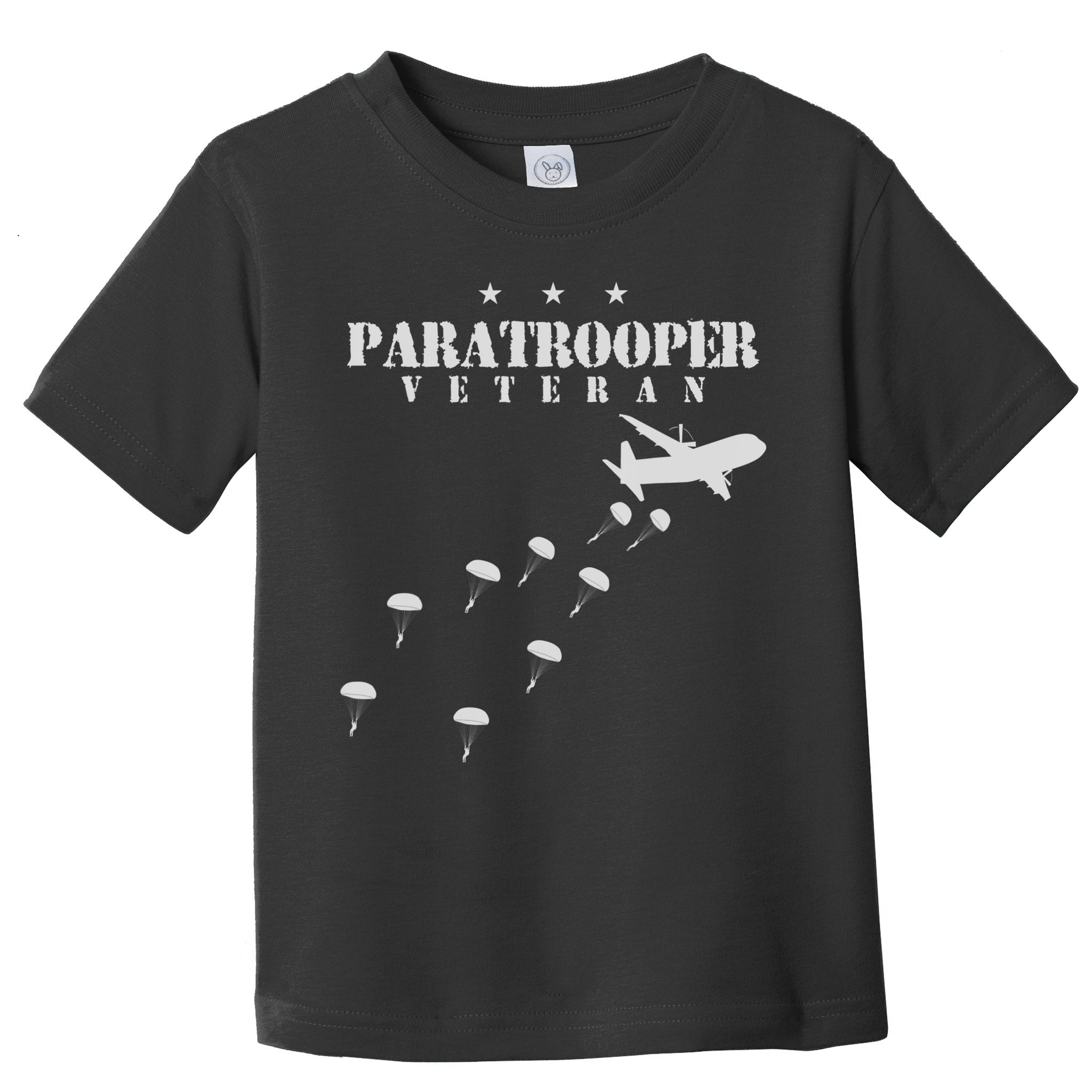 U.S Airborne Paratroopers Veteran Vintage Toddler T-Shirt