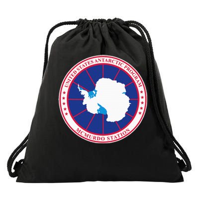 Usa Antarctic Program Antarctica Drawstring Bag