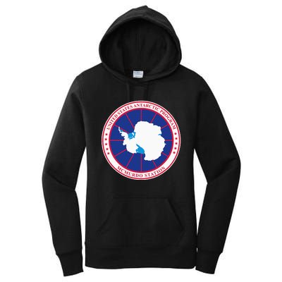 Usa Antarctic Program Antarctica Women's Pullover Hoodie