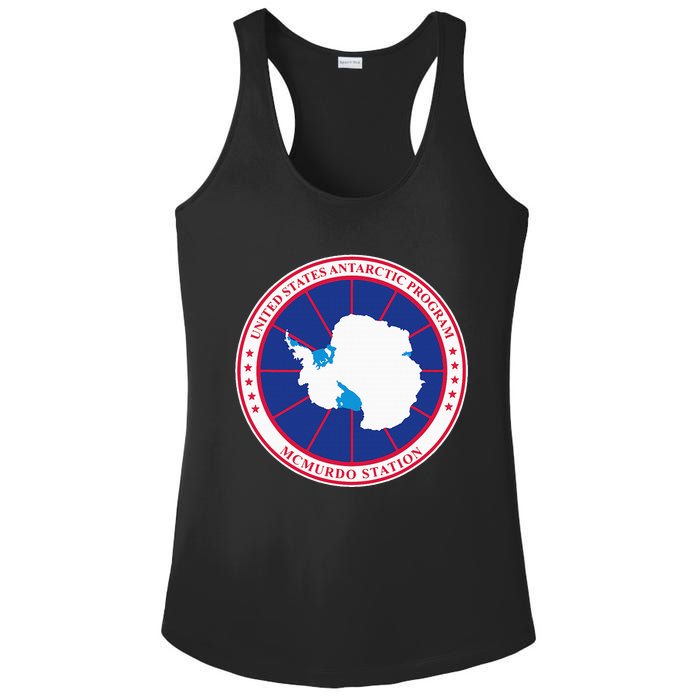 Usa Antarctic Program Antarctica Ladies PosiCharge Competitor Racerback Tank