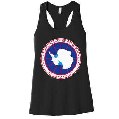 Usa Antarctic Program Antarctica Women's Racerback Tank