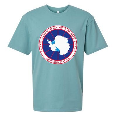 Usa Antarctic Program Antarctica Sueded Cloud Jersey T-Shirt