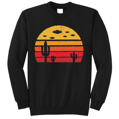 Ufo Alien Retro Desert Extraterrestrial Gift Sweatshirt