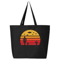 Ufo Alien Retro Desert Extraterrestrial Gift 25L Jumbo Tote