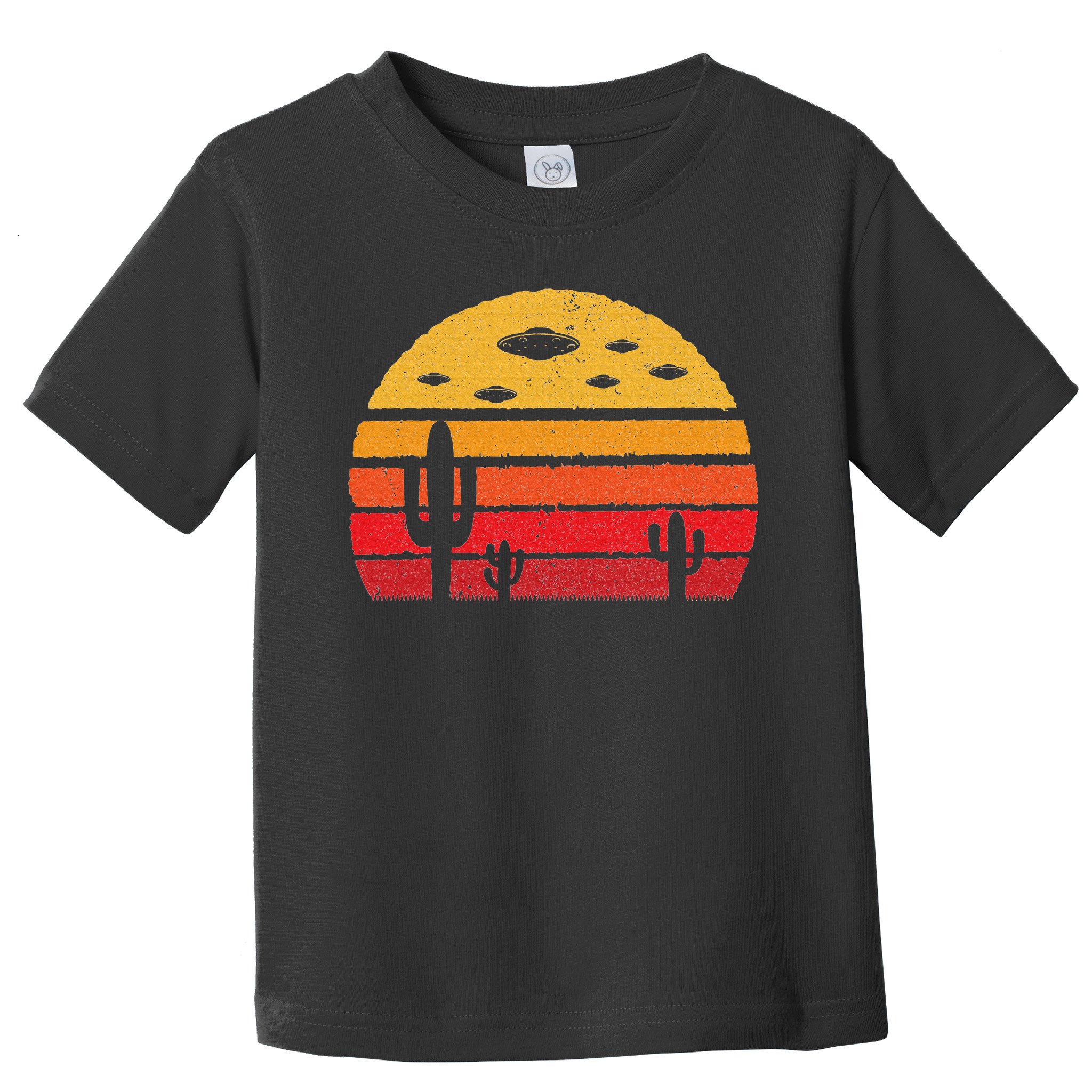 Ufo Alien Retro Desert Extraterrestrial Gift Toddler T-Shirt