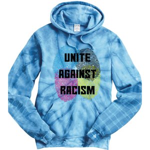 Unite Against Racism Anti Trump & No Racism Tie Dye Hoodie