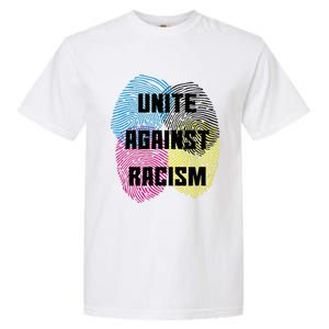 Unite Against Racism Anti Trump & No Racism Garment-Dyed Heavyweight T-Shirt