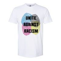 Unite Against Racism Anti Trump & No Racism Softstyle CVC T-Shirt