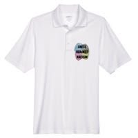 Unite Against Racism Anti Trump & No Racism Men's Origin Performance Pique Polo