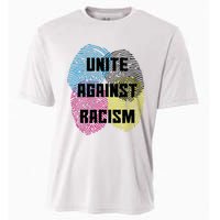 Unite Against Racism Anti Trump & No Racism Cooling Performance Crew T-Shirt