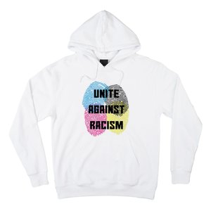 Unite Against Racism Anti Trump & No Racism Hoodie