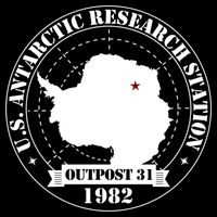 Us Antarctic Research Station Outpost 31 Year 1982 Gift Cooling Performance Crew T-Shirt