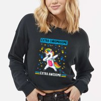 Unvaccinated And Ready To Commit Tax Fraud Cropped Pullover Crew