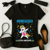 Unvaccinated And Ready To Commit Tax Fraud Women's V-Neck T-Shirt