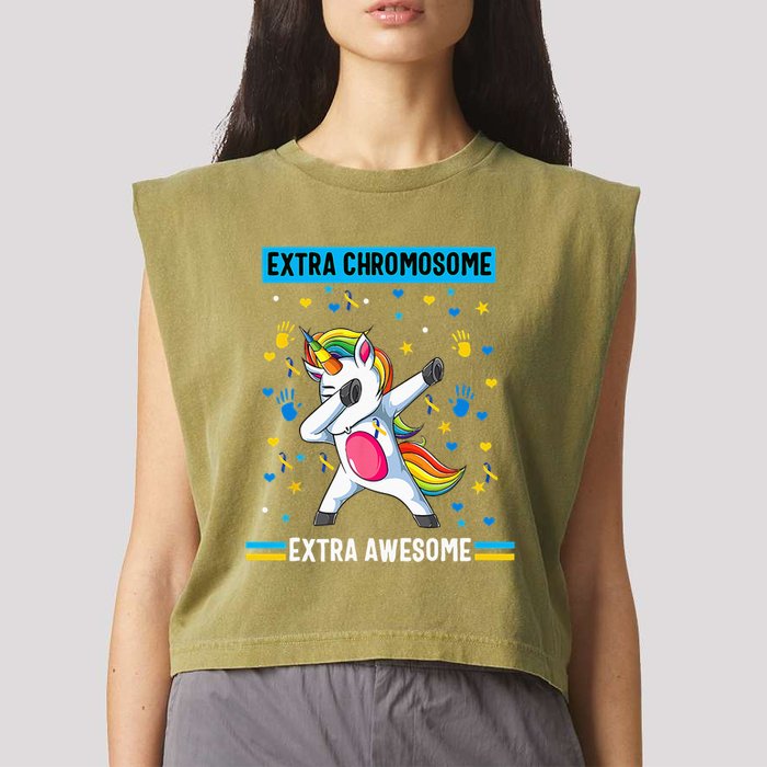 Unvaccinated And Ready To Commit Tax Fraud Garment-Dyed Women's Muscle Tee