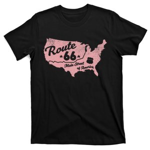 Usa Apparel Route 66 Main Street Of America T-Shirt