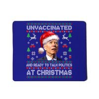 Unvaccinated And Ready To At Christmas Ugly Sweater Cool Gift Mousepad