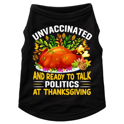 Unvaccinated And Ready To Talk Politics At Thanksgiving Doggie Tank