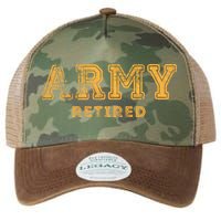 Army Retired Retirement Gift Legacy Tie Dye Trucker Hat