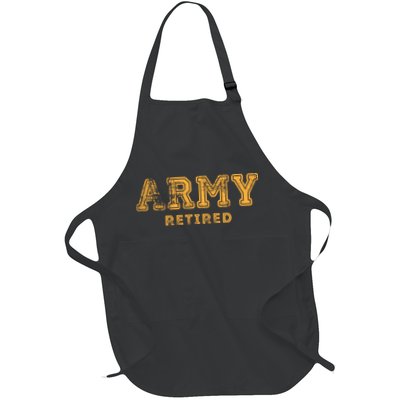 Army Retired Retirement Gift Apron