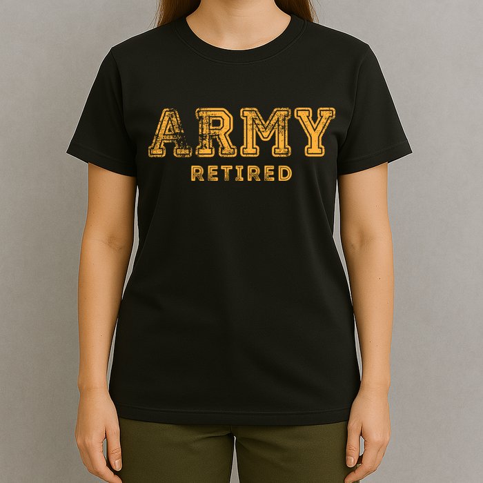 Army Retired Retirement Gift T-Shirt