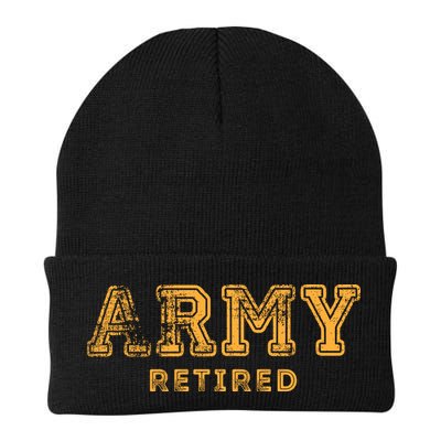 Army Retired Retirement Gift Beanie
