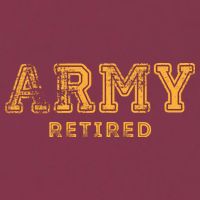 Army Retired Retirement Gift 16oz Travel Tumbler