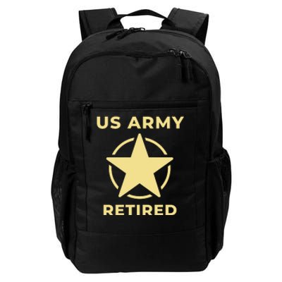 US Army Retired Veteran Gift Daily Commute Backpack