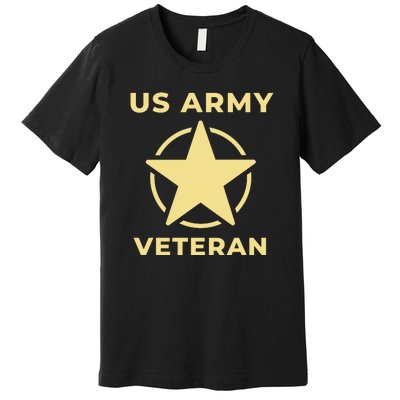 US Army Retired Veteran Gift Premium T-Shirt