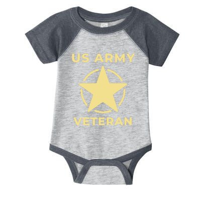 US Army Retired Veteran Gift Infant Baby Jersey Bodysuit